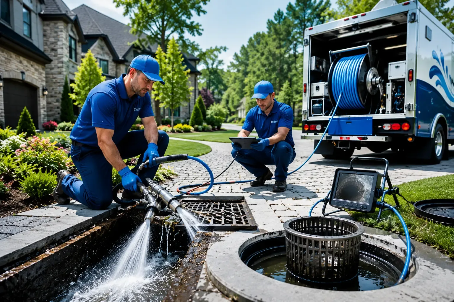Local outdoor drain cleaning professionals in Hunter, KS
