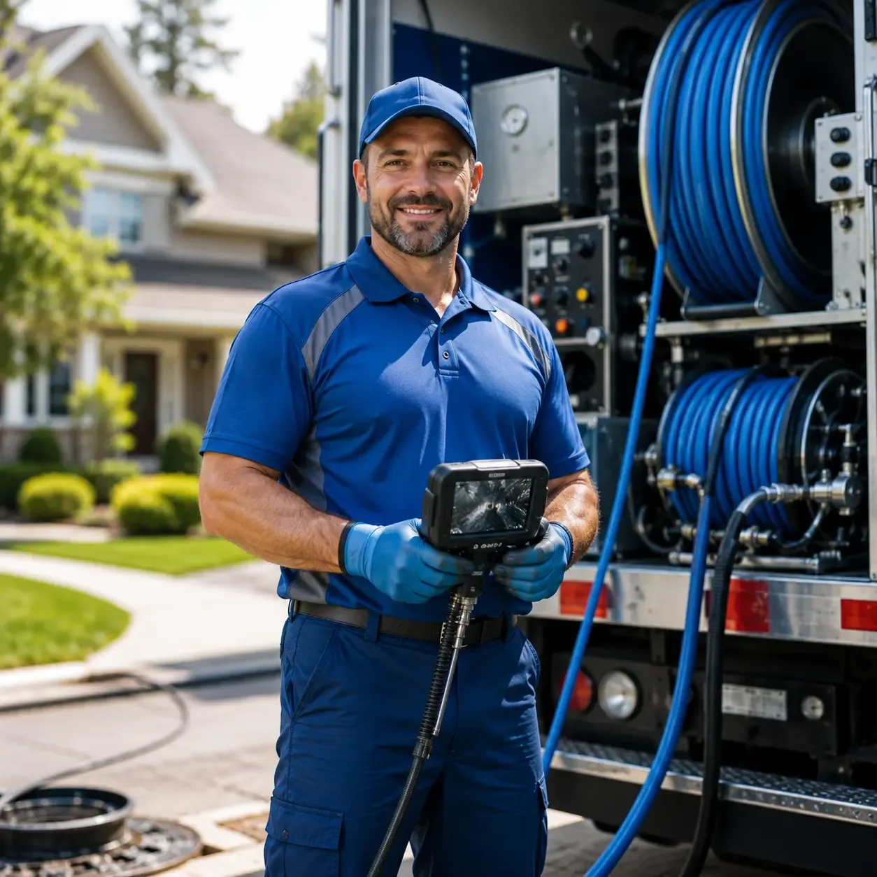 Local outdoor drain cleaning specialists in Hunter, KS